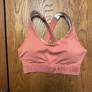 Orangetheory Coral Sports Bra Size small